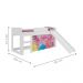 Cama com Escorregador com Dossel 1 Torre com Leds Space