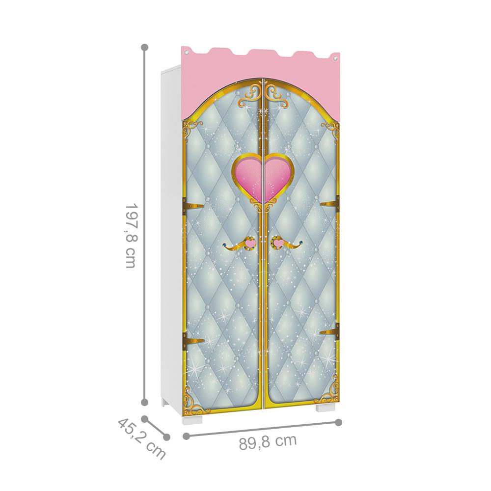 Cama com Escorregador com Dossel 1 Torre com Leds Space