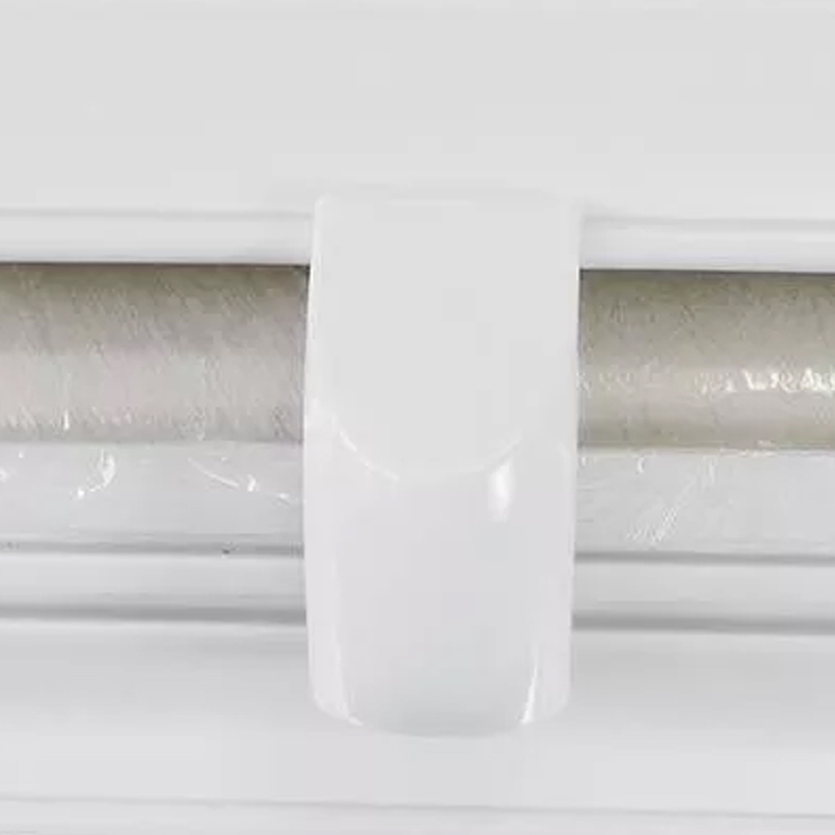 Porta Rolos Maxroll 3x1 Com Cortadores Aluminio Toalha Pvc Branco
