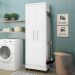 Armário Multiuso 2 Portas 879 Branco - Qmovi