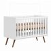 Berço Americano Mini Cama Retrô Q Encanto Branco - Qmovi
