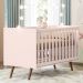 Berço Americano Mini Cama Retrô Q Encanto Rosa - Qmovi