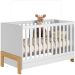 Berço Infantil Mini Cama Fofura Branco Acetinado