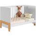 Berço Infantil Mini Cama Fofura Branco Acetinado