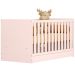 Berço Infantil Mini Cama MDP Doce Mel Rosa