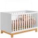 Berço Infantil Mini Cama MDP/MDF Feitiço Branco Acetinado