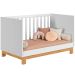 Berço Infantil Mini Cama MDP/MDF Feitiço Branco Acetinado