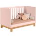 Berço Infantil Mini Cama MDP/MDF Feitiço Rosa