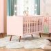 Berço Infantil Mini Cama MDP/MDF Magia Rosa
