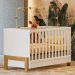 Berço Mini Cama Fantasia Branco Acetinado - Qmovi