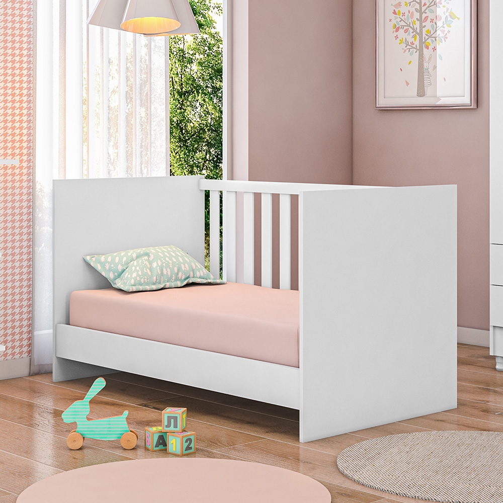 Berço Mini Cama Geovanna Branco