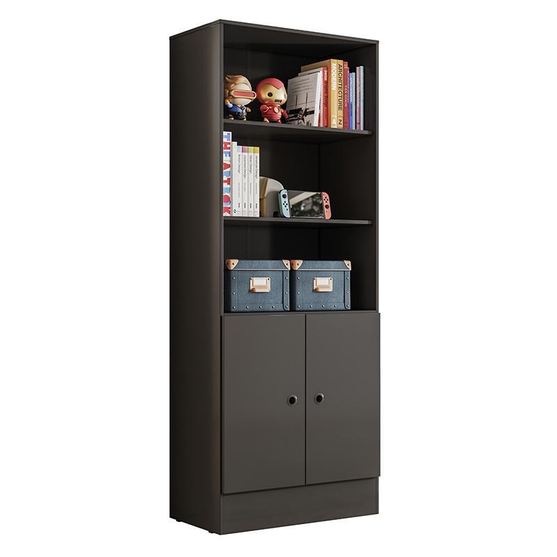 Conjunto Gamer Armário 2 Portas e Mesa para Computador 3875 Preto - Qmovi