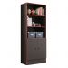 Conjunto Gamer Armário 2 Portas e Mesa para Computador 3875 Preto/Vermelho - Qmovi
