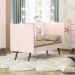 Conjunto Quarto Infantil Retro Berço e Guarda Roupa Parla Rosa