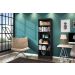 Estante Livreiro Huntington Preto Fosco