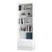 Estante Livreiro com 2 Gavetas 3420 Branco - Qmovi