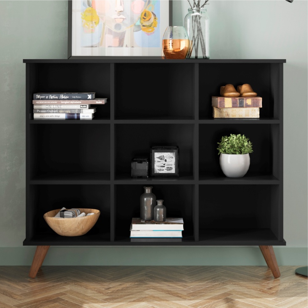Estante Nicho Vintage Sabina Preto