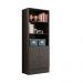 Estante para Livros Cosenza Preto Fosco