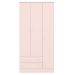 Guarda Roupa Infantil 3 Portas 2 Gavetas Doce Sonho Rosa - Qmovi