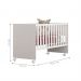 Kit Quarto de Bebe Dortmund Branco