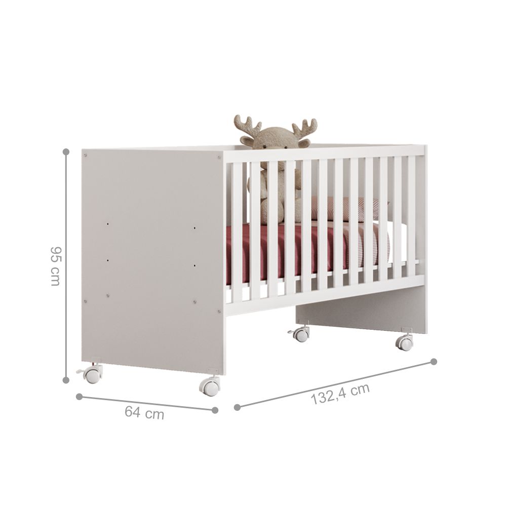 Kit Quarto de Bebe Dortmund Branco