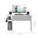 Mesa Gamer com Suporte de Fone Zalie Branco