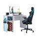 Mesa Gamer com Suporte de Fone Zalie Branco