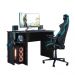 Mesa Gamer com Suporte de Fone Zalie Preto