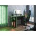 Mesa Gamer com Suporte de Fone Zalie Preto Verde