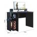 Mesa para Computador Gamer 3875 Preto Fosco - Qmovi