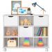 Nicho Organizador 3 Gavetas com Rodízios Branco - Qmovi