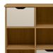 Nicho Organizador 3 Gavetas com Rodízios Freijó/Off White - Qmovi