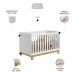 Quarto Infantil 3 Peças com Berço Q Encanto Slim Branco - Qmovi