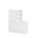 Roupeiro com Comoda Infantil Fermo Branco