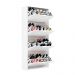 Sapateira Safira 4 Portas Articuladas Cor Branco - Quarto