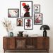 Kit 6 Quadros Arte Oriental Japonesa - com vidro