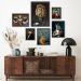 Kit 6 Quadros Bichos Lord Vintage - com vidro