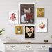 Kit 6 Quadros Decorativos Cozinha De Fazenda - com vidro