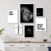 Kit 6 Quadros Decorativos Evangélicos- Jesus Cristo