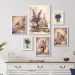 Kit 6 Quadros Decorativos Lavanda - com vidro