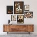 Kit 6 Quadros Decorativos Temáticos Café