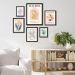 Kit 6 Quadros Matisse Tons Pasteis - com vidro