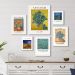 Kit 6 Quadros Obras De Van Gogh - com vidro
