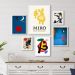 Kit 6 Quadros Obras Miró