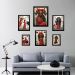 Kit 6 Quadros Orixá Iansã - com vidro