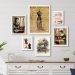 Kit 6 Quadros Vintage Para Atelier De Costura - com vidro