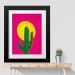 Quadro Cacto Pink - 60x48cm