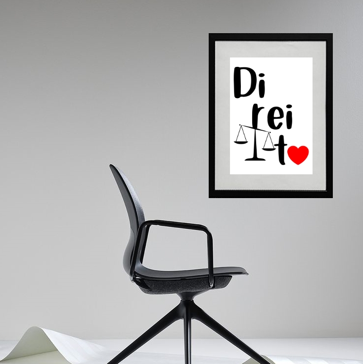 Quadro Direito - 60x48cm