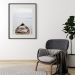 Quadro Foto Praia Soft Relax Canoa - 60x48cm