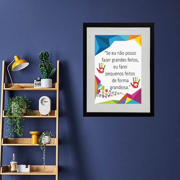 Quadro Grandes Feitos - 60x48cm